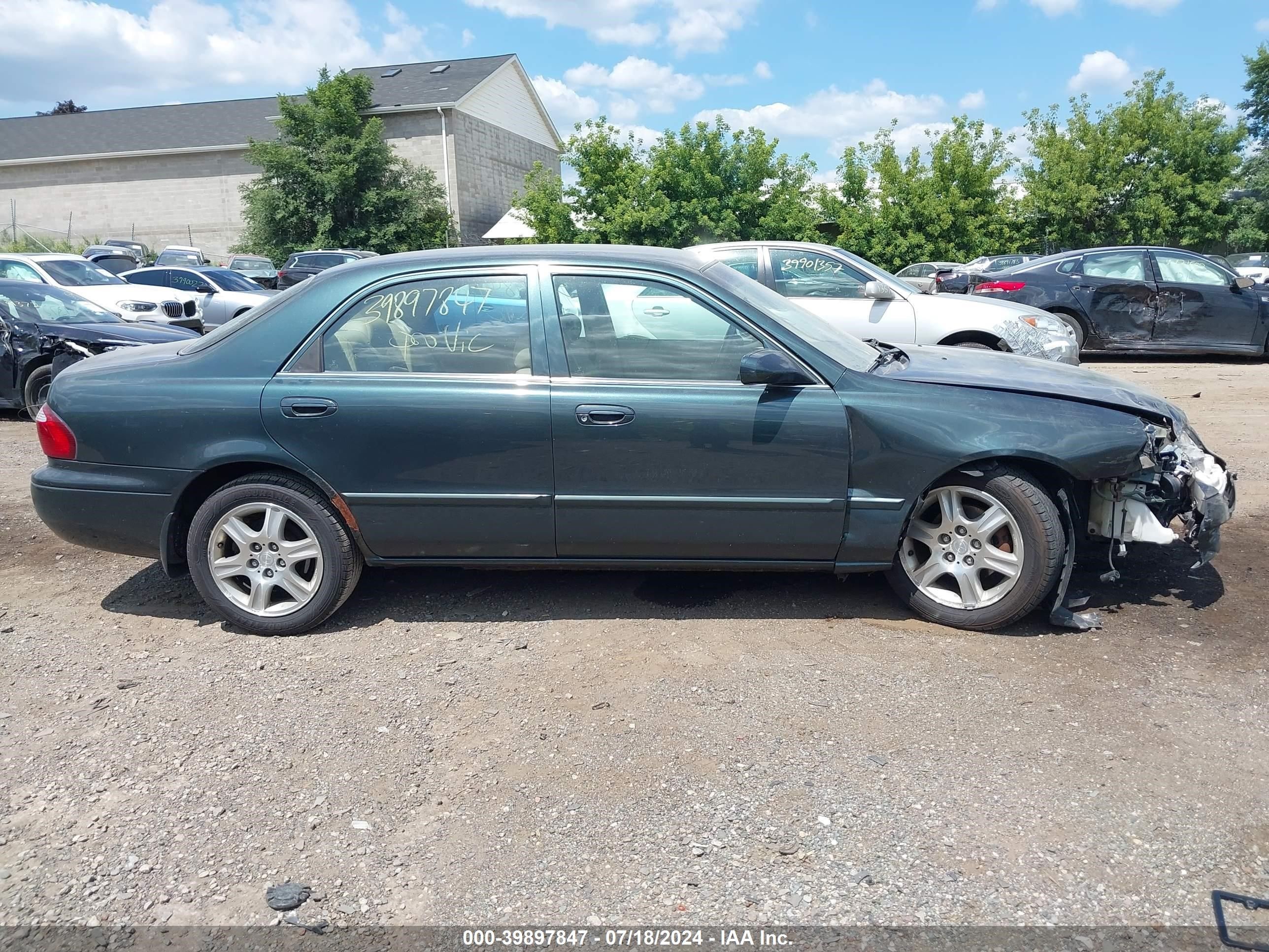 Price & History 2002 Mazda 626 Es/lx 2.5l V-6 Dohc, 165hp vin