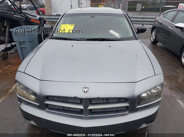 2006 Dodge Charger   Gray vin: 2B3KA43G76H247463