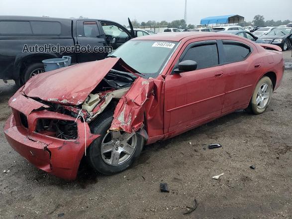 2006 Dodge Charger Se Red vin: 2B3KA43R96H392912