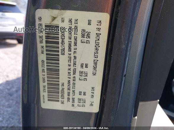 2006 Dodge Charger Rt Gray vin: 2B3KA53H46H179539