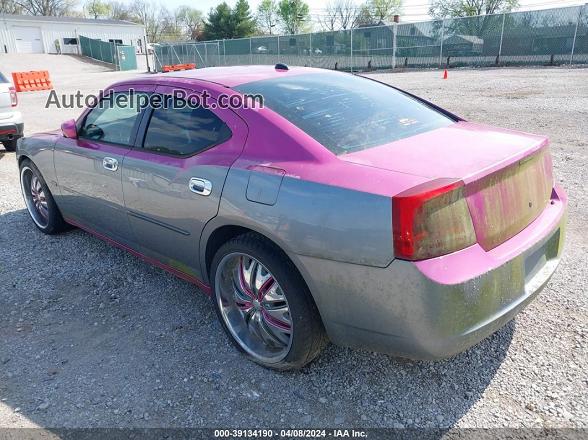 2006 Dodge Charger Rt Gray vin: 2B3KA53H46H179539