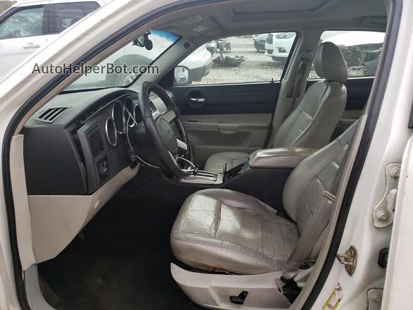 2006 Dodge Charger R/t White vin: 2B3KA53H76H473422