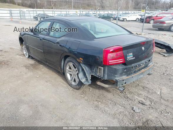 2006 Dodge Charger Rt Black vin: 2B3KA53H96H131521