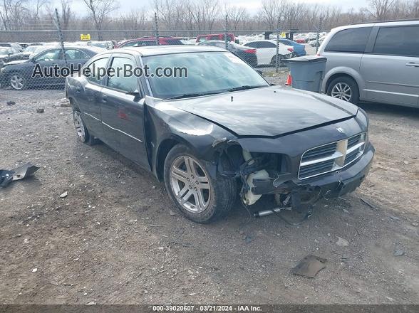 2006 Dodge Charger Rt Black vin: 2B3KA53H96H131521