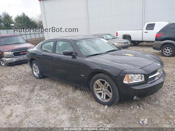 2006 Dodge Charger Rt Black vin: 2B3KA53H96H338300