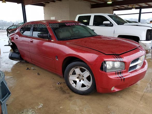2006 Dodge Charger Se Red vin: 2B3LA43GX6H407307