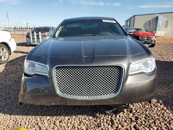2016 Chrysler 300 Limited Gray vin: 2C3CCAAG4GH206891