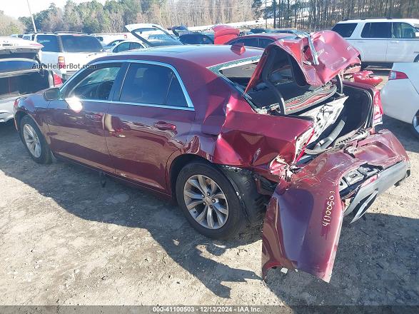 2016 Chrysler 300 Anniversary Edition Burgundy vin: 2C3CCAAG8GH224231