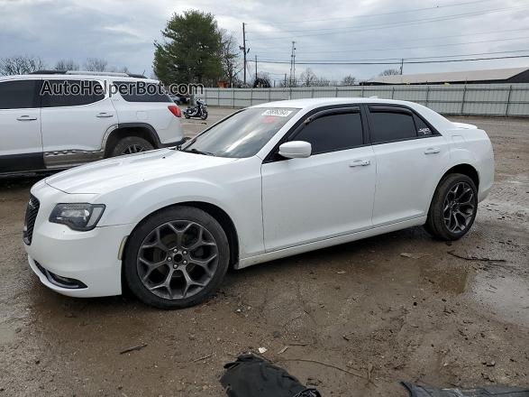 2016 Chrysler 300 S White vin: 2C3CCABG5GH182213