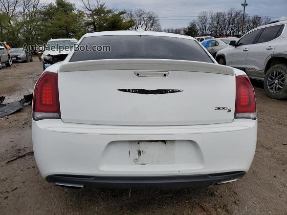 2016 Chrysler 300 S White vin: 2C3CCABG5GH182213