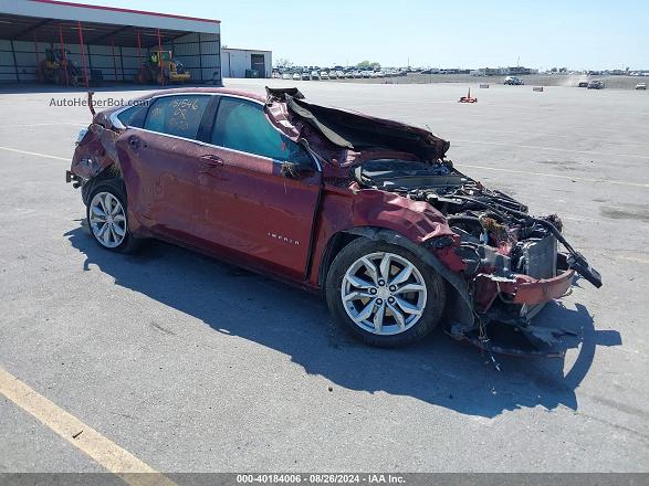 2017 Chevrolet Impala 1lt Red vin: 2G1105S31H9181094