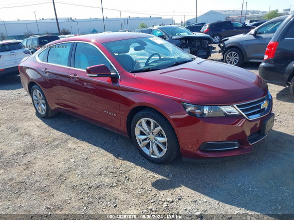 2017 Chevrolet Impala 1lt Maroon vin: 2G1105S39H9189850