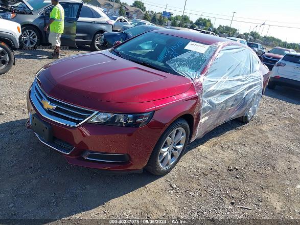 2017 Chevrolet Impala 1lt Maroon vin: 2G1105S39H9189850