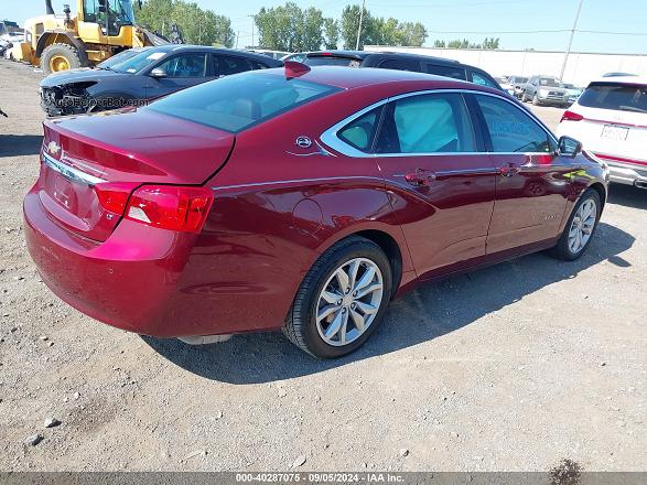 2017 Chevrolet Impala 1lt Maroon vin: 2G1105S39H9189850