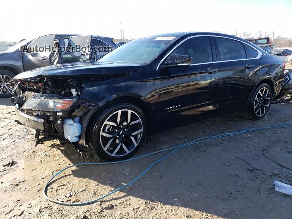 2017 Chevrolet Impala Lt Black vin: 2G1105S3XH9150233
