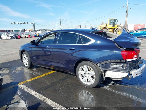 2017 Chevrolet Impala 1fl Blue vin: 2G11X5SA4H9157012
