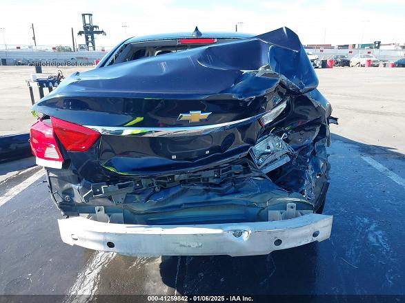 2017 Chevrolet Impala 1fl Blue vin: 2G11X5SA4H9157012