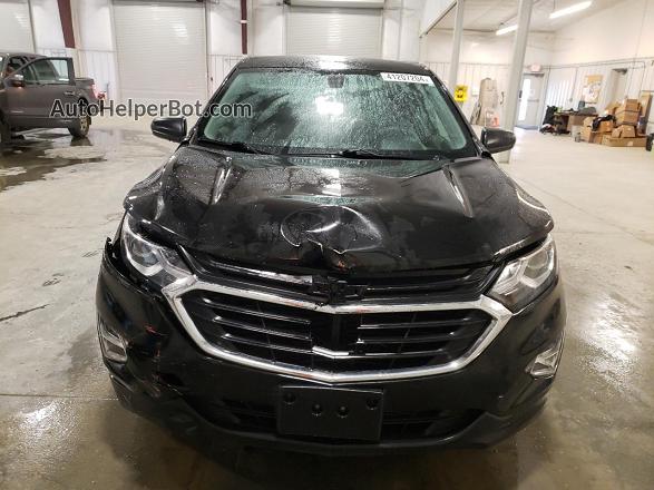 2018 Chevrolet Equinox Ls Black vin: 2GNAXHEV9J6231059