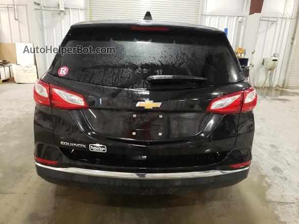 2018 Chevrolet Equinox Ls Black vin: 2GNAXHEV9J6231059