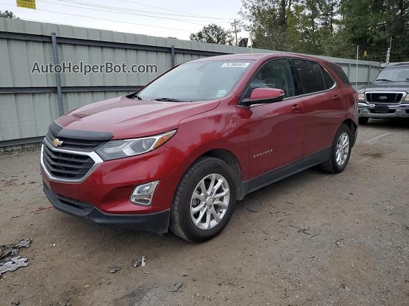 2018 Chevrolet Equinox Lt Бордовый vin: 2GNAXJEV7J6196433