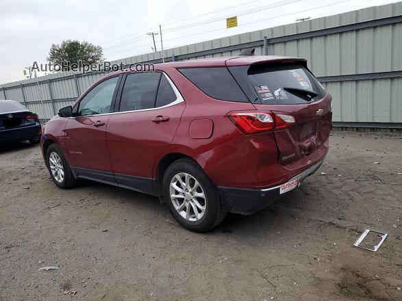 2018 Chevrolet Equinox Lt Бордовый vin: 2GNAXJEV7J6196433