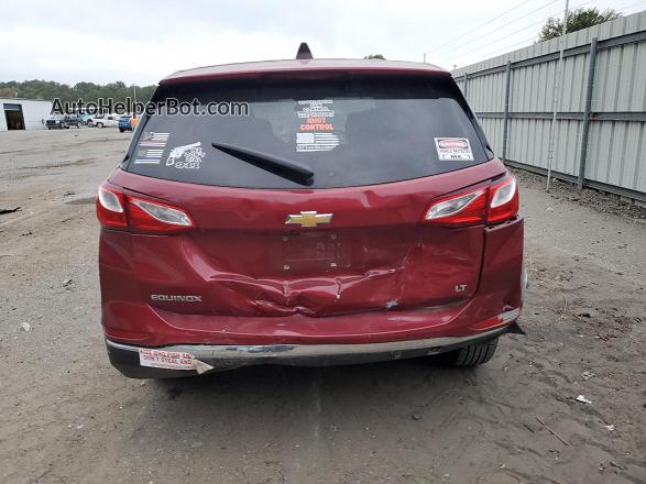 2018 Chevrolet Equinox Lt Бордовый vin: 2GNAXJEV7J6196433