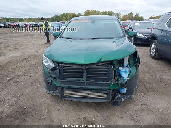 2018 Chevrolet Equinox Lt Зеленый vin: 2GNAXJEV8J6221842