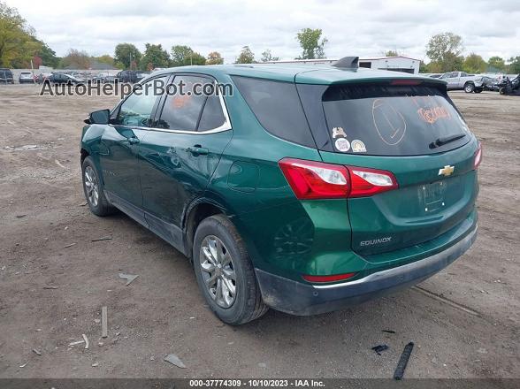2018 Chevrolet Equinox Lt Зеленый vin: 2GNAXJEV8J6221842