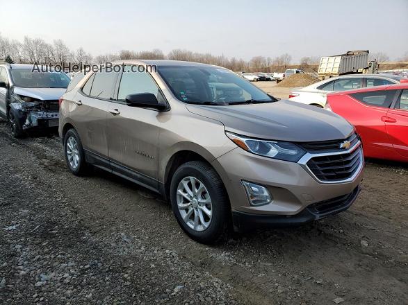 2018 Chevrolet Equinox Ls Золотой vin: 2GNAXREVXJ6231884