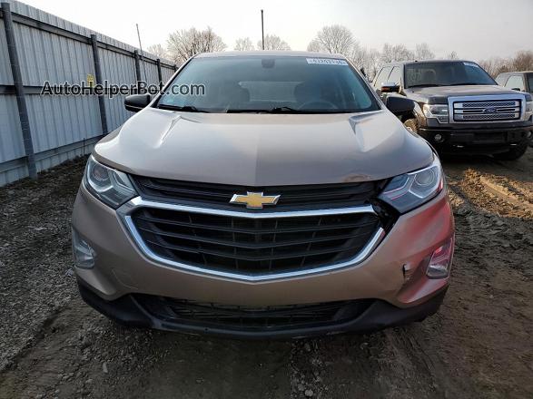2018 Chevrolet Equinox Ls Золотой vin: 2GNAXREVXJ6231884