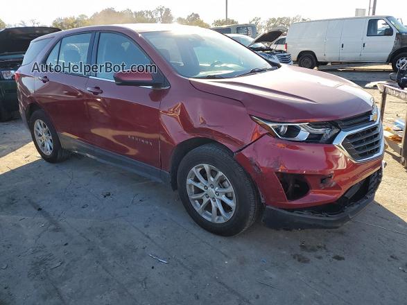 2018 Chevrolet Equinox Lt Красный vin: 2GNAXSEV7J6212636