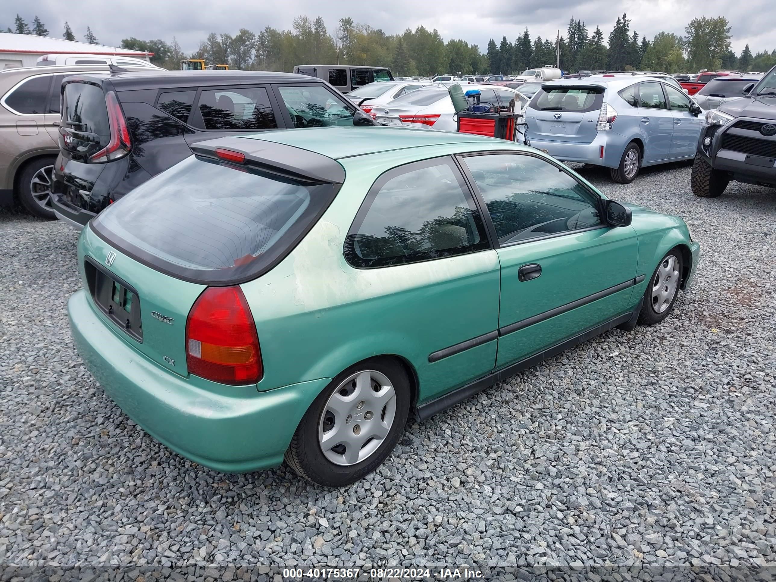 Price & History 1996 Honda Civic Cx 1.6l I4 Fi Sohc 16v Nf4 vin