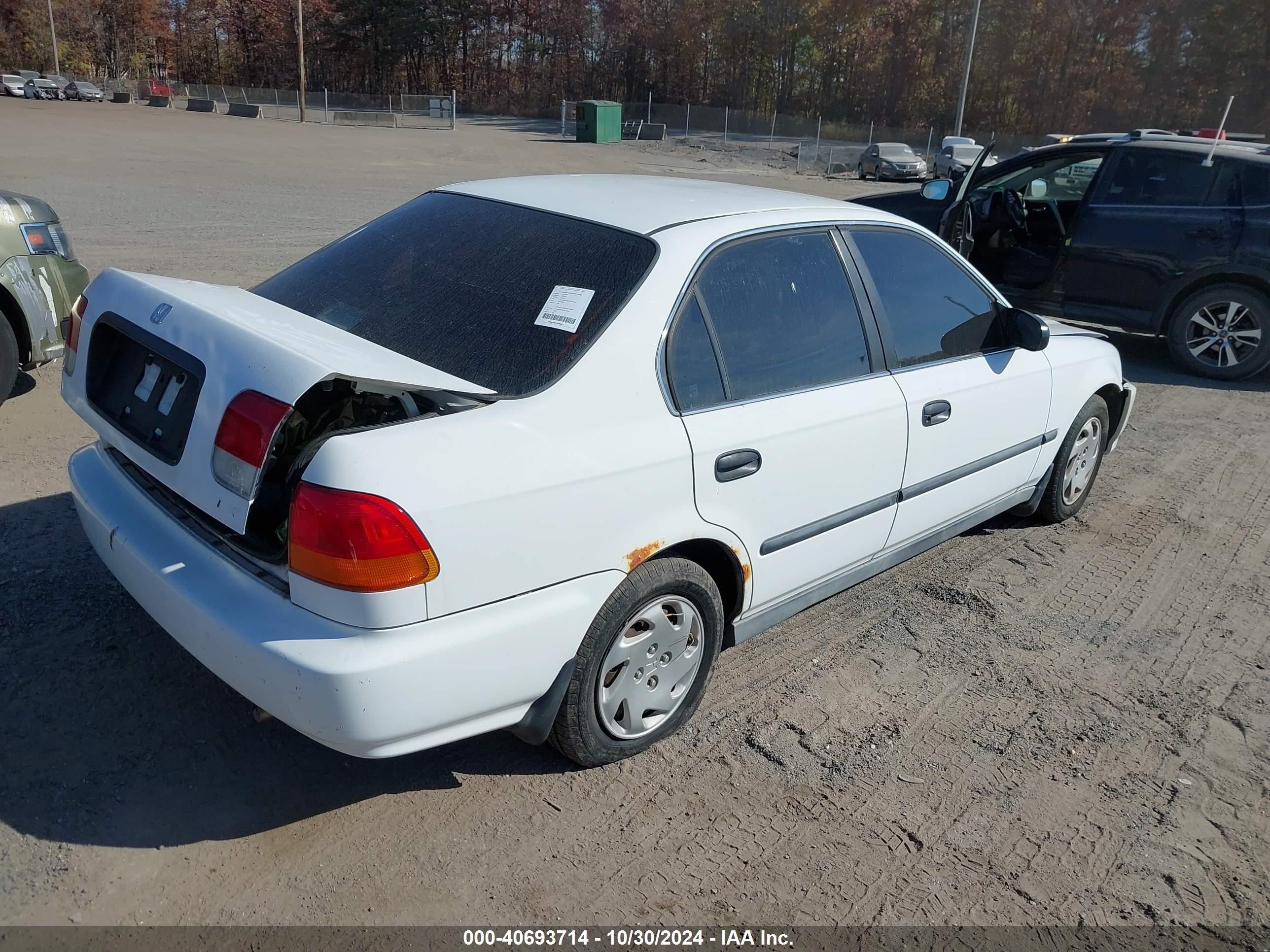 Price & History 1996 Honda Civic Lx 1.6l I4 Fi Sohc 16v Nf4 vin