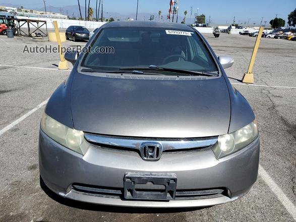 2008 Honda Civic Lx Серый vin: 2HGFA16578H332624