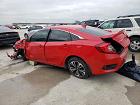 2016 Honda Civic Ex Red vin: 2HGFC1F37GH655451