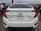 2016 Honda Civic Exl White vin: 2HGFC1F7XGH639795