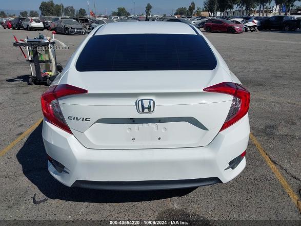 2016 Honda Civic Lx Белый vin: 2HGFC2F54GH543925