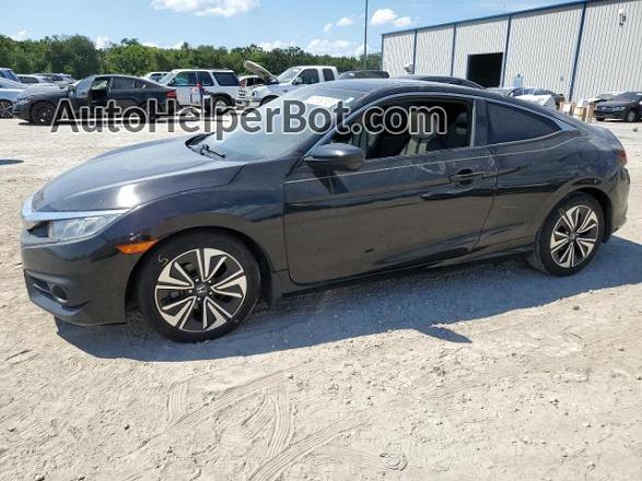 2016 Honda Civic Exl Black vin: 2HGFC3B71GH359538
