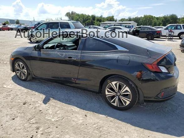 2016 Honda Civic Exl Black vin: 2HGFC3B71GH359538