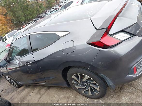 2016 Honda Civic Lx-p Gray vin: 2HGFC4B04GH309483