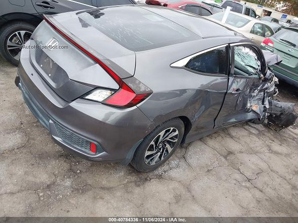 2016 Honda Civic Lx-p Gray vin: 2HGFC4B04GH309483