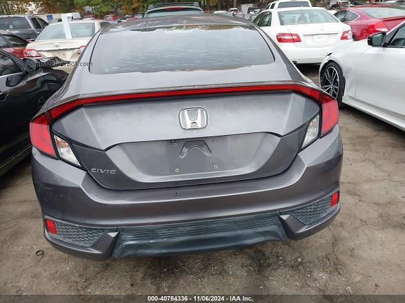 2016 Honda Civic Lx-p Gray vin: 2HGFC4B04GH309483
