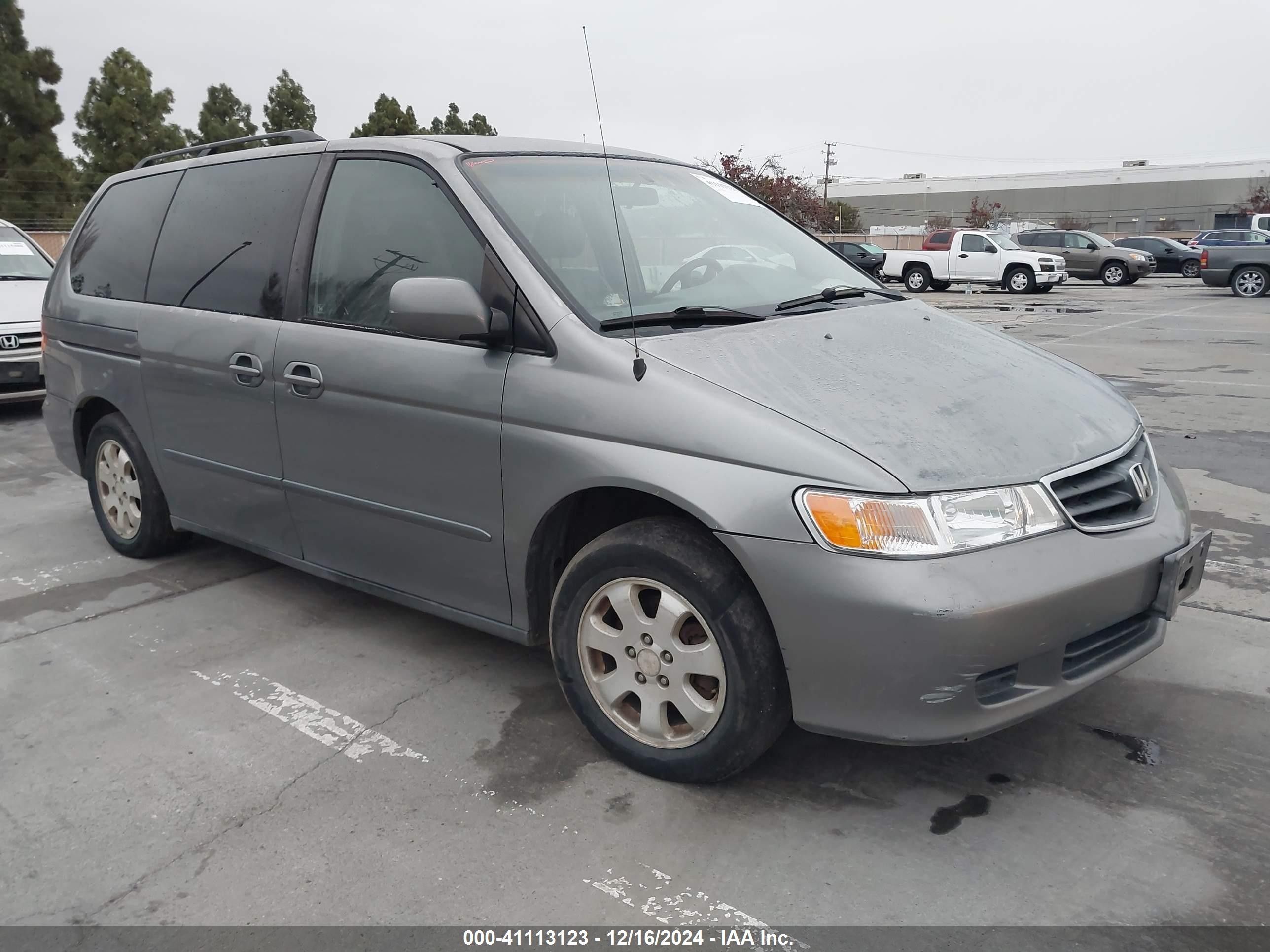 Price History 2002 Honda Odyssey Ex-l V-6 Vvt, 240hp vin