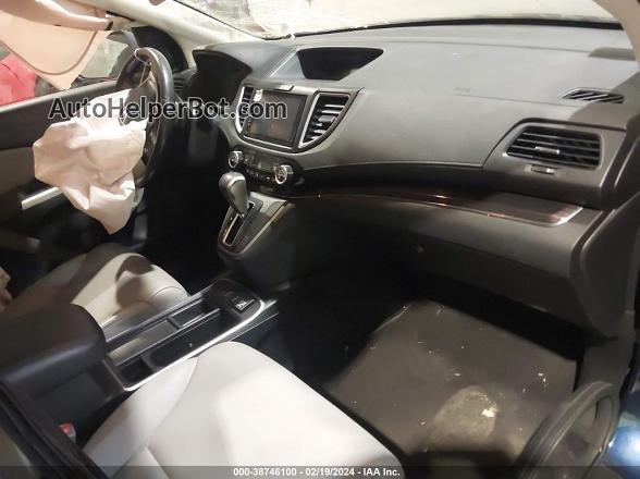 2016 Honda Cr-v Ex-l Blue vin: 2HKRM4H74GH696461