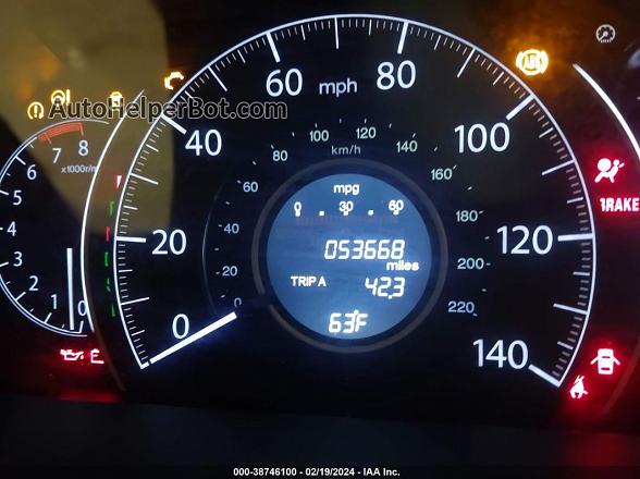 2016 Honda Cr-v Ex-l Blue vin: 2HKRM4H74GH696461