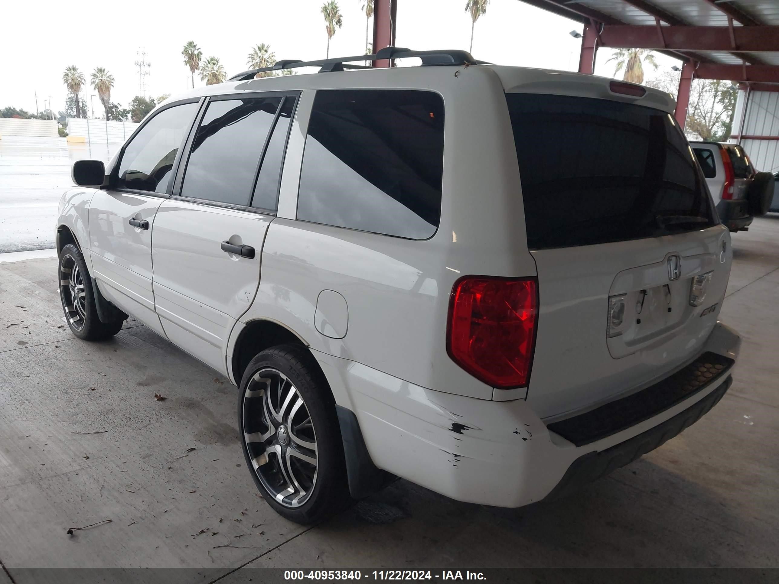 Price & History 2005 Honda Pilot Ex-l 3.5l V-6 Vvt, 255hp vin