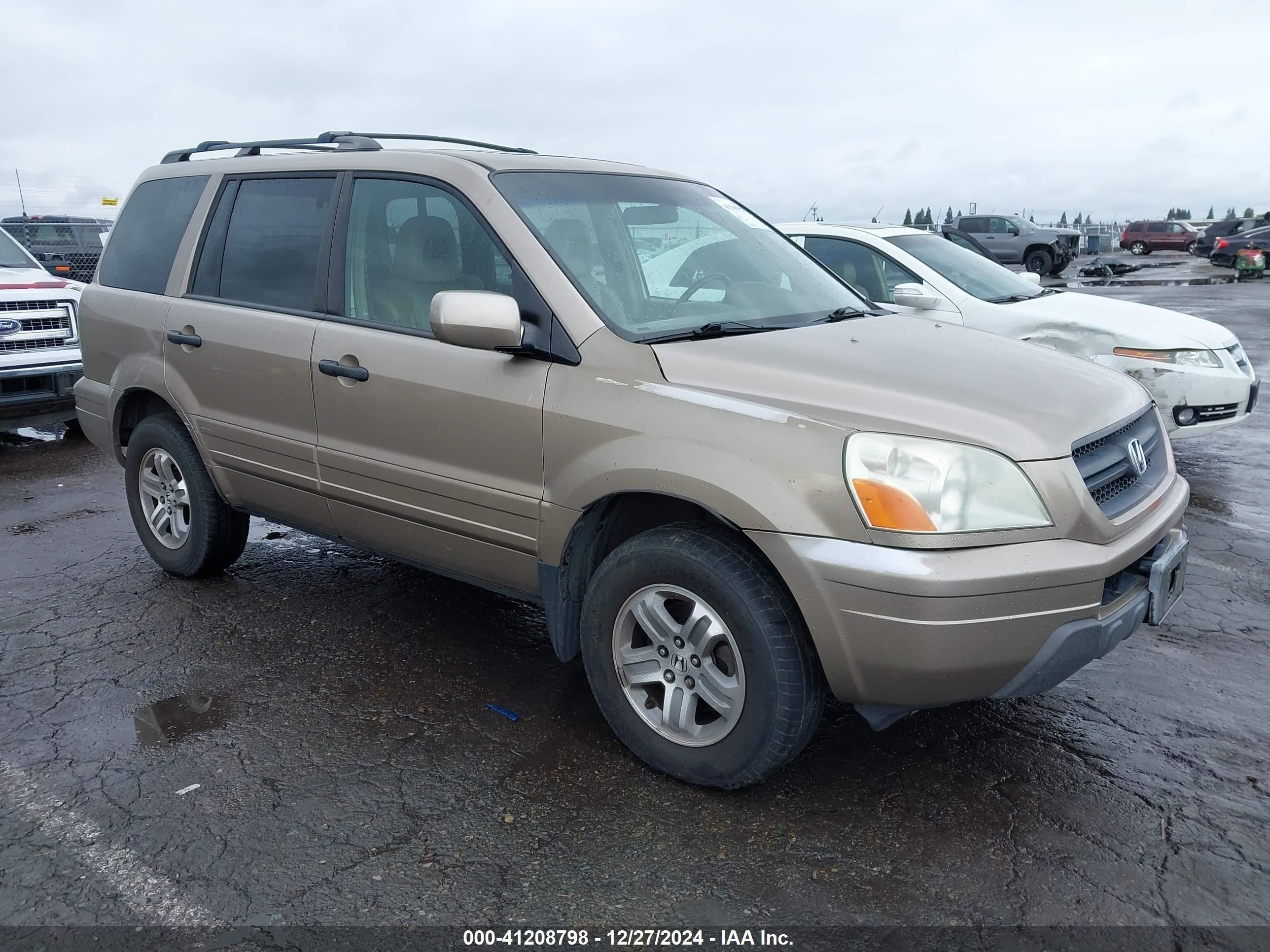 Price & History 2005 Honda Pilot Ex-l 3.5l V-6 Vvt, 255hp vin