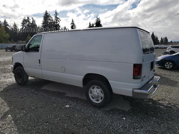 2008 Ford Econoline E150 Van Белый vin: 1FTNE14L08DA27284