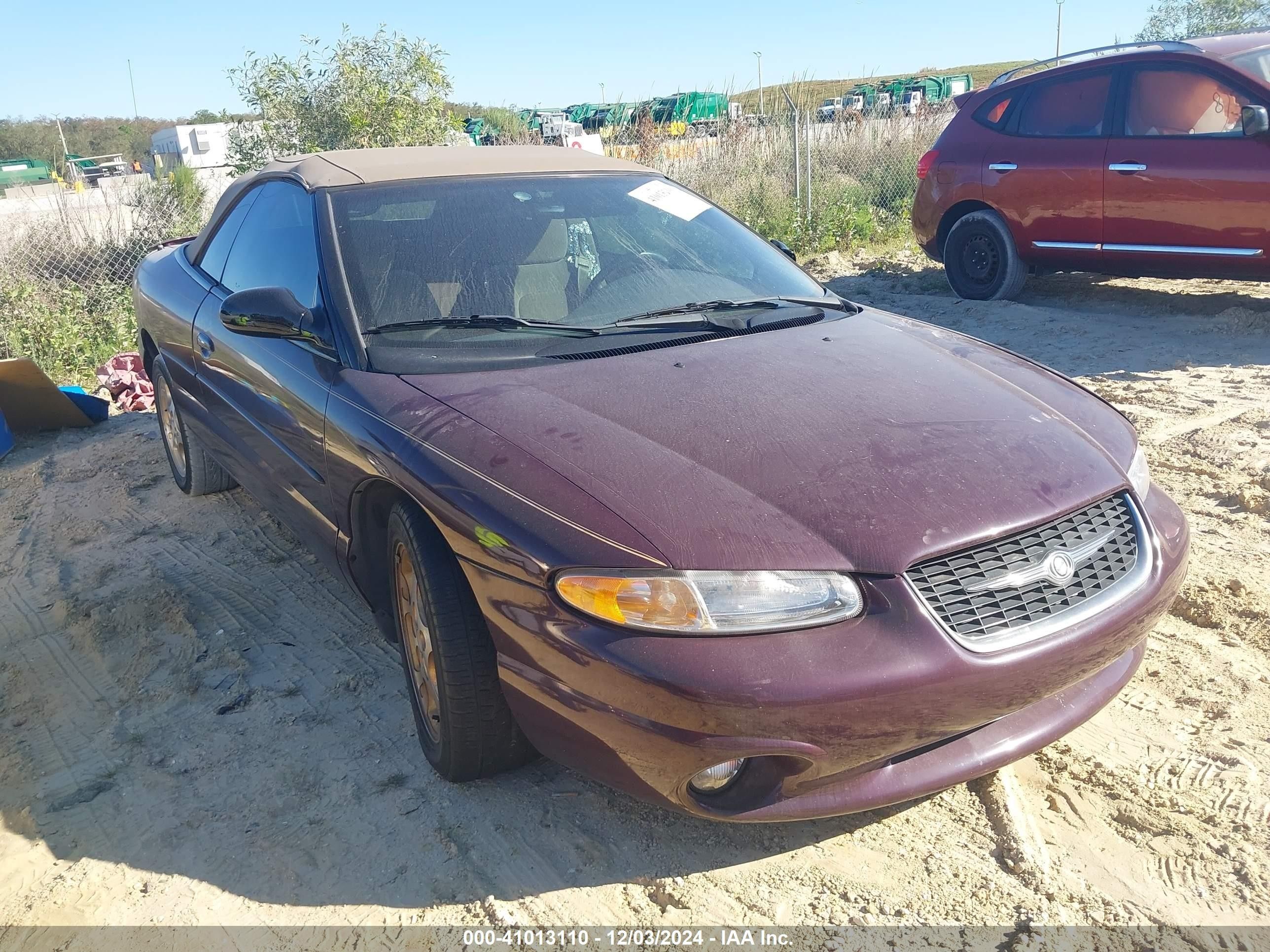 格安SALEスタート!の商品をすべて Chrysler 1999 History & Price Sebring vin 168hp V-6 2.5l Jxi 洋楽