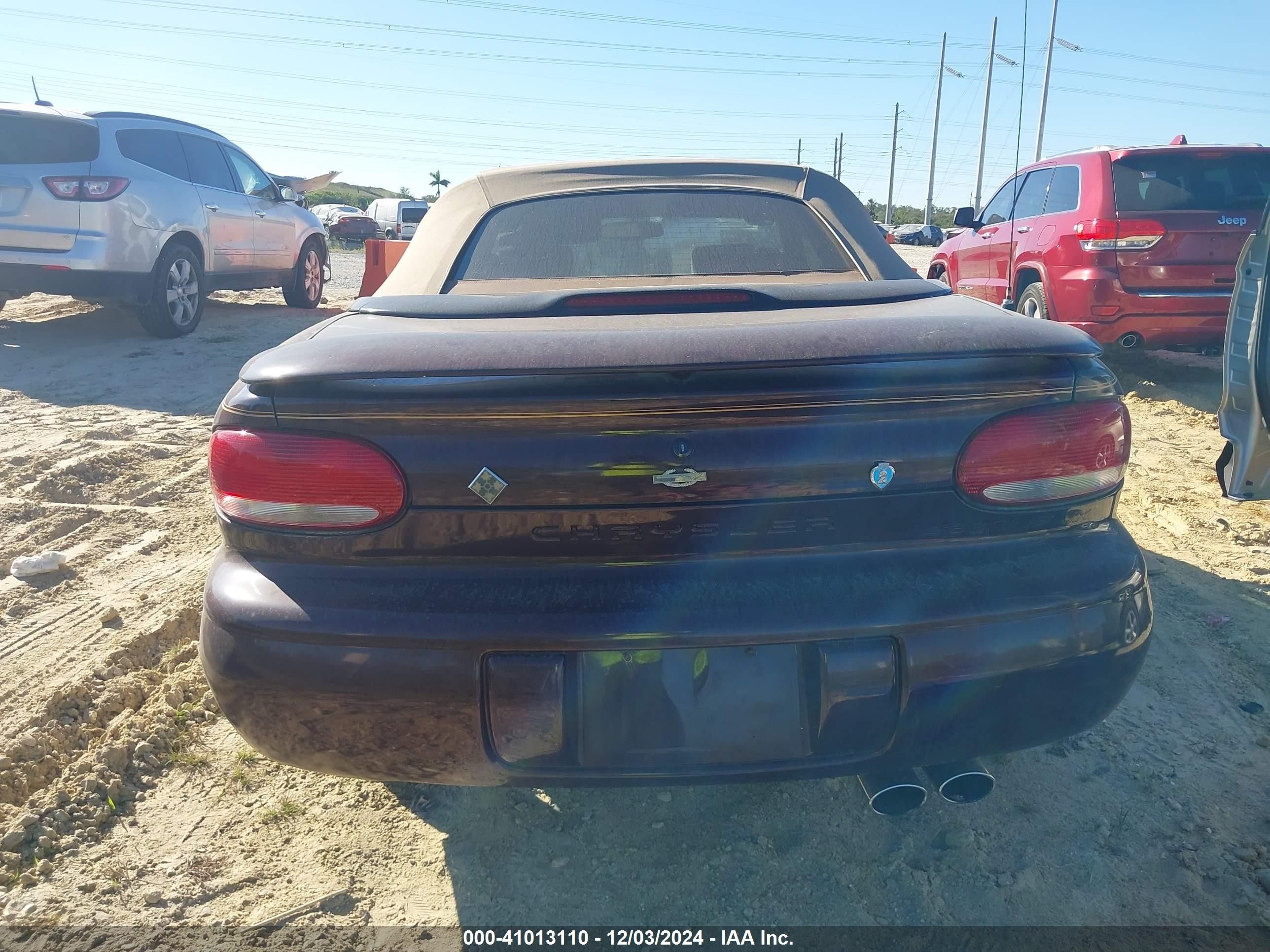 Price & History 1999 Chrysler Sebring Jxi 2.5l V-6 168hp vin Price & History 1999 Chrysler Sebring Jxi 2.5l V-6 168hp vin